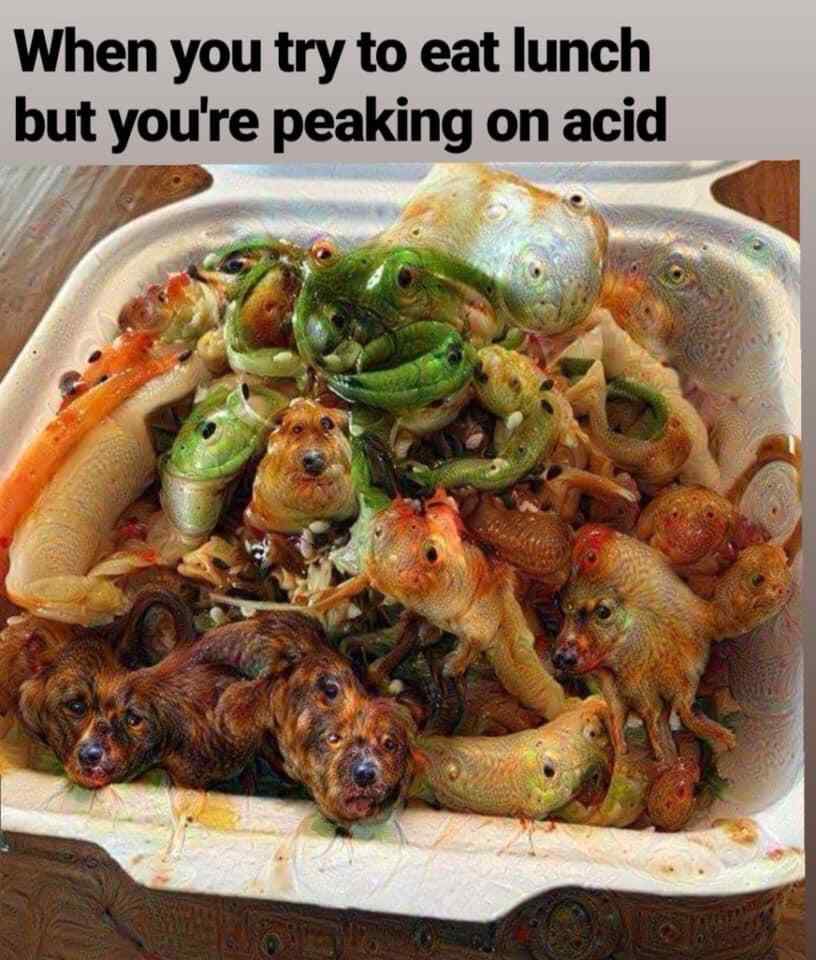 im trippin meatballs bruh