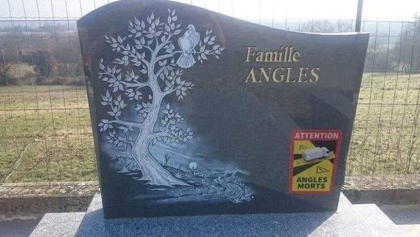 attention, angles morts