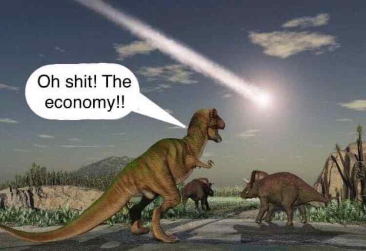 not the economy!